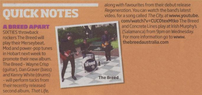 The Breed appearing at Irish Murphy's